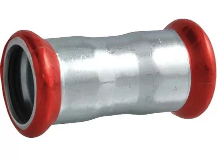 C-Stahl Pressfitting M Kontur 22 mm, Muffe