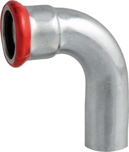 22-mm-Bogen-90-i-a C-Stahl Pressfitting M Kontur 22 mm, Bogen 90 i/a